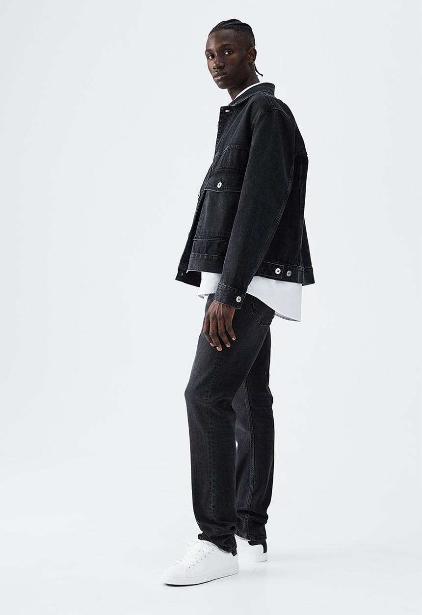 H&M - Slim jean - black