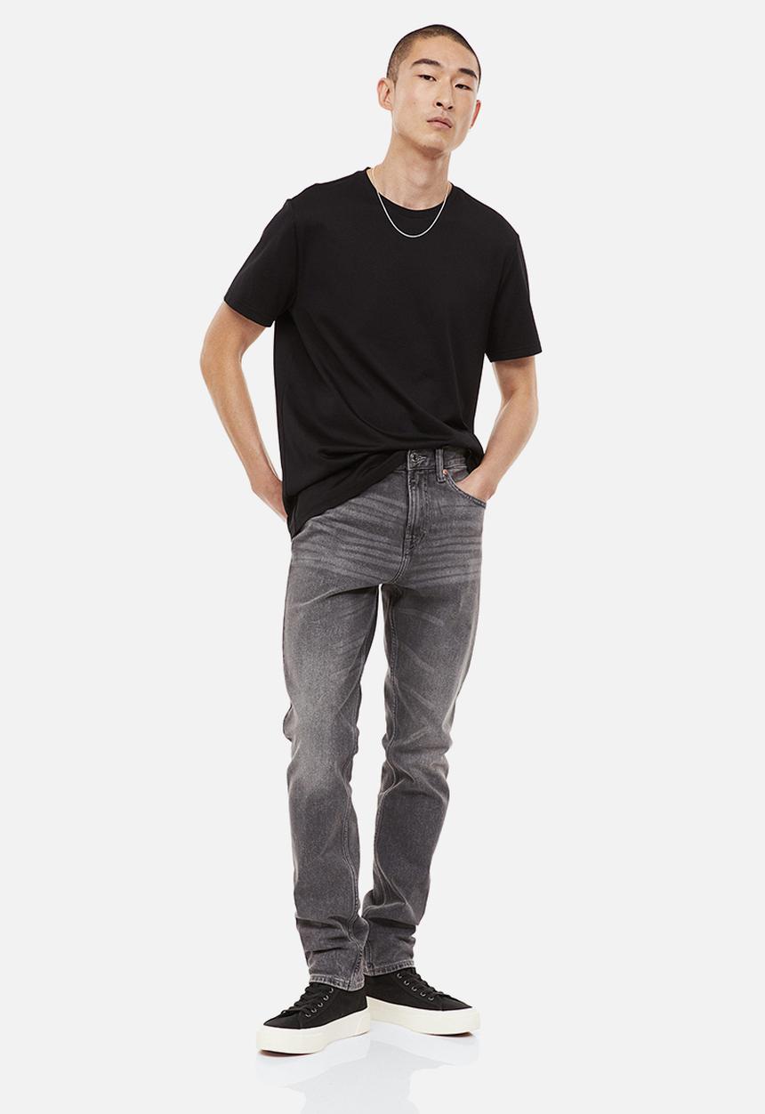 H&M - Slim jeans - dark denim grey