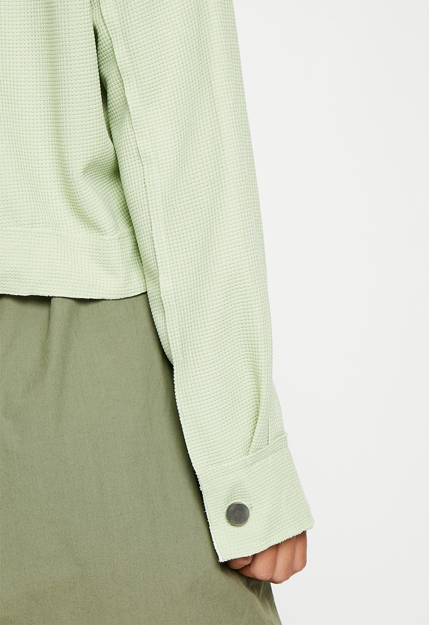 dailyfriday - Corduroy shacket - sage
