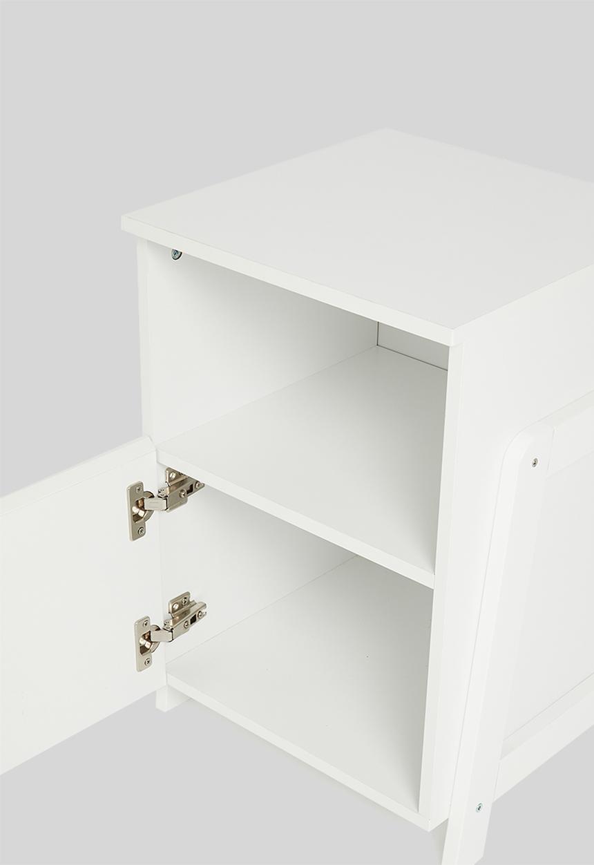 Sixth Floor - Ellie bedside table - white