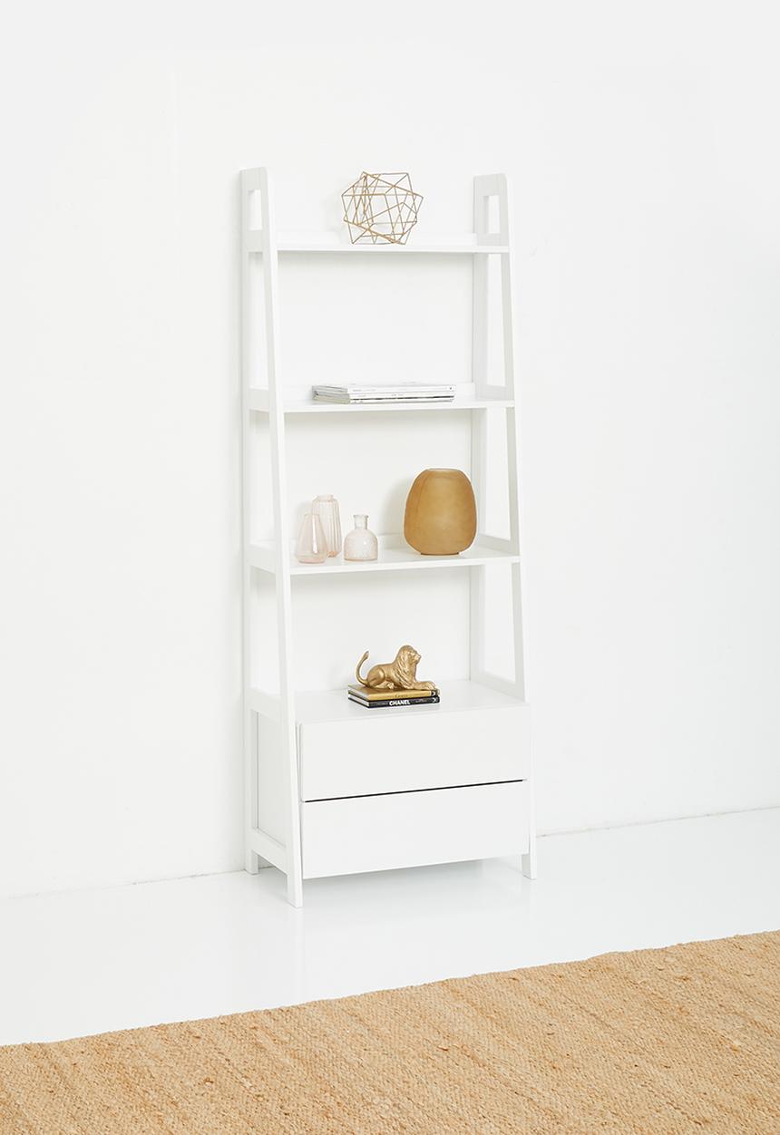 Sixth Floor - Ellie 2 drawer shelves - white