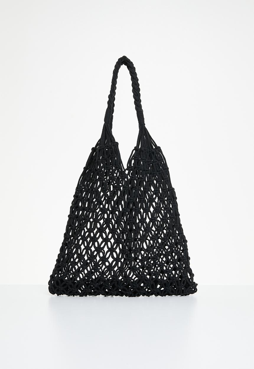 Superbalist - Woven shopper bag - black