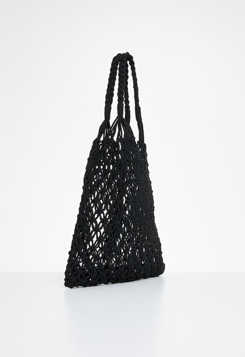 Superbalist - Woven shopper bag - black
