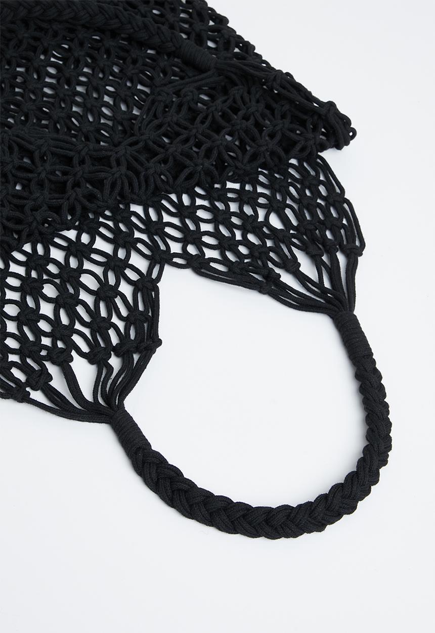 Superbalist - Woven shopper bag - black