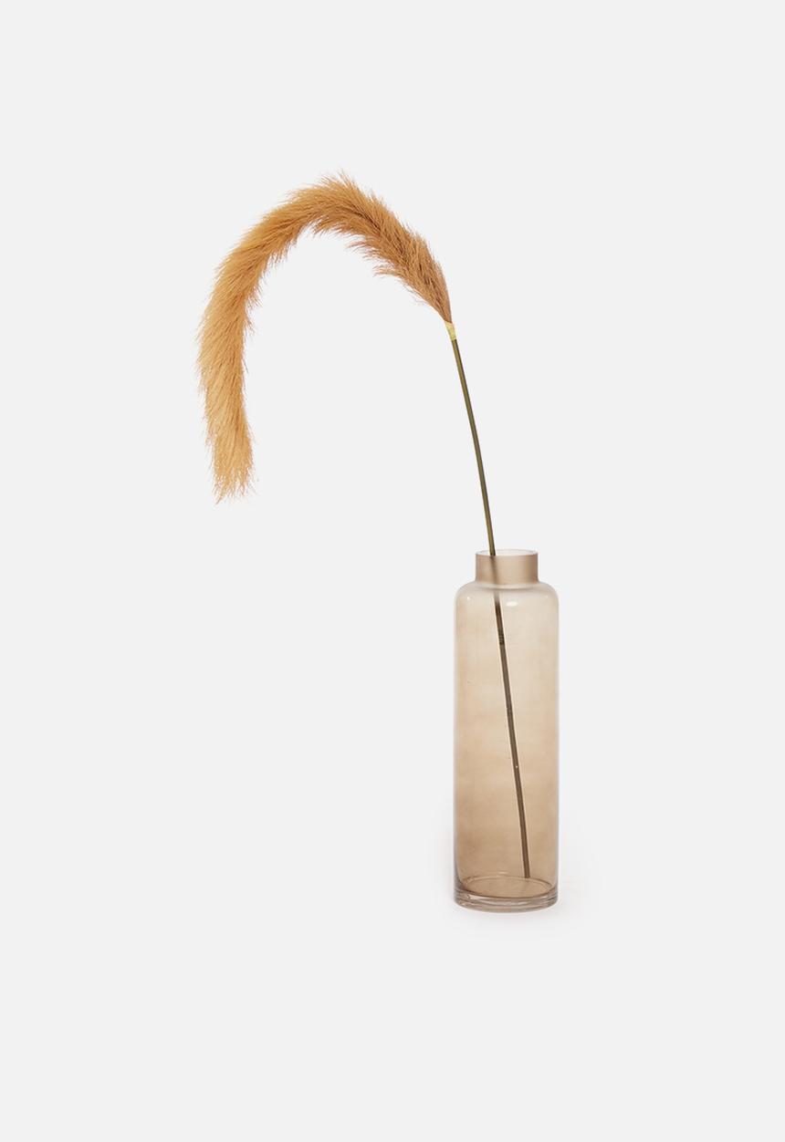 Silk By Design - Pampas grass stem - brown
