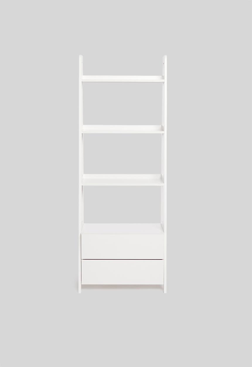 Sixth Floor - Ellie 2 drawer shelves - white
