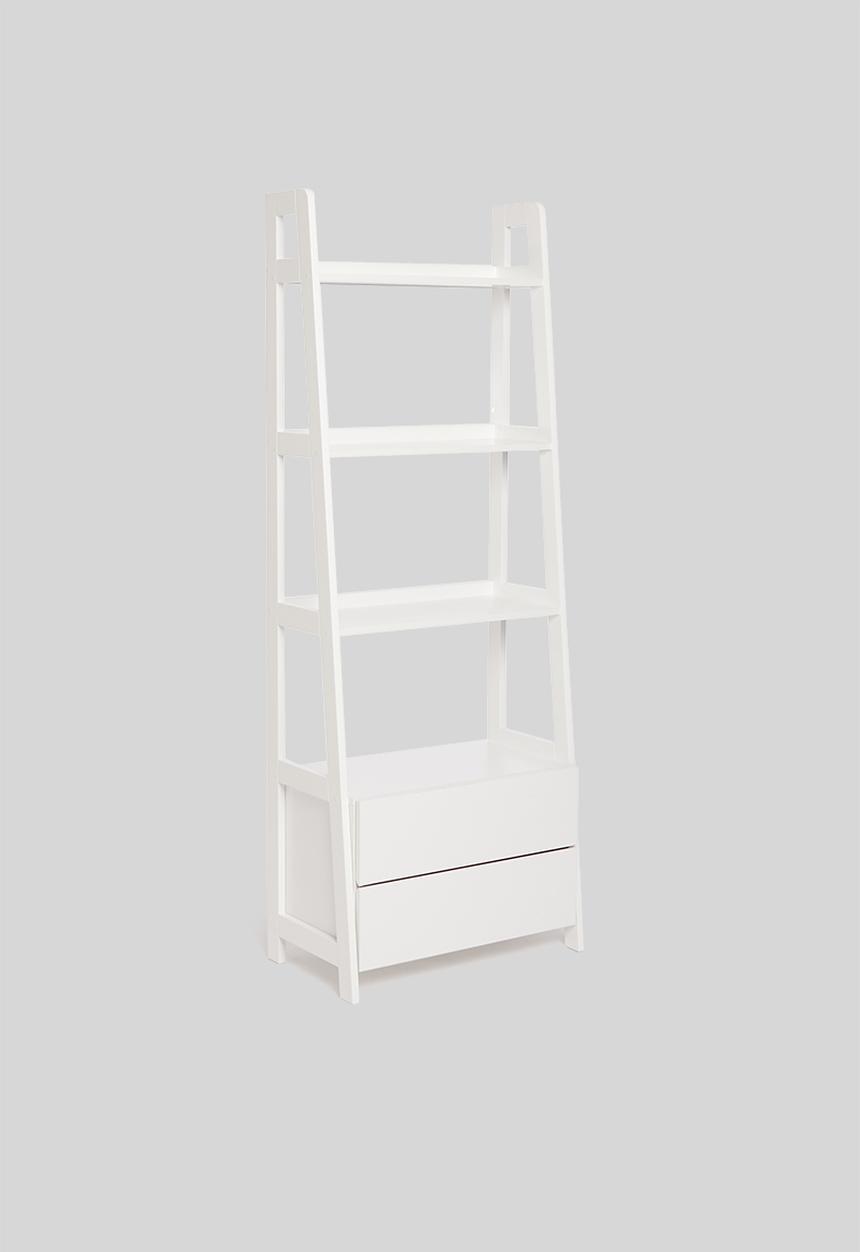 Sixth Floor - Ellie 2 drawer shelves - white