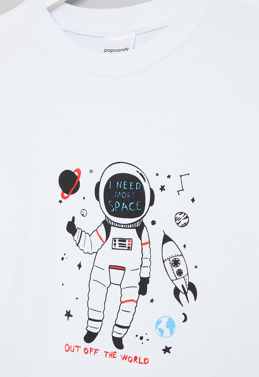 Pop Candy - Boys twofer tee - white