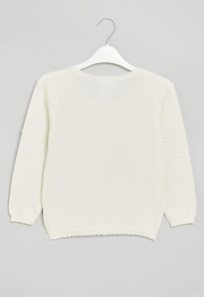 Pop Candy - Girls cardigan - white