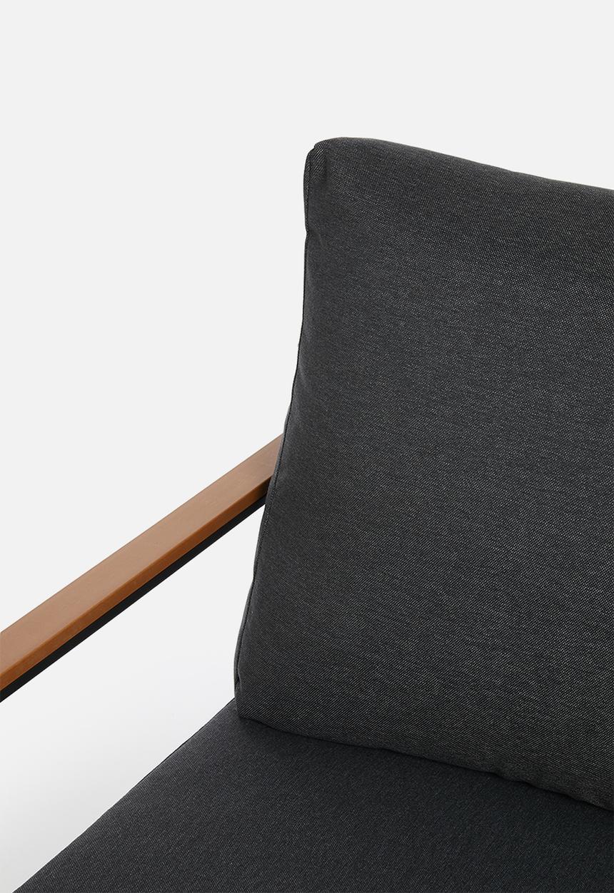 Sixth Floor - Azores outdoor sofa- grey