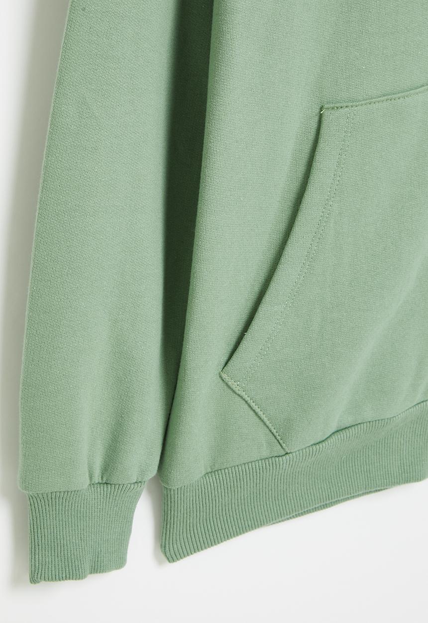 Superbalist - Boys zip through hoodie - fatigue