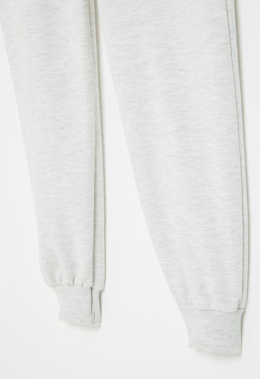 Superbalist - Girls basic jogger  - ice melange