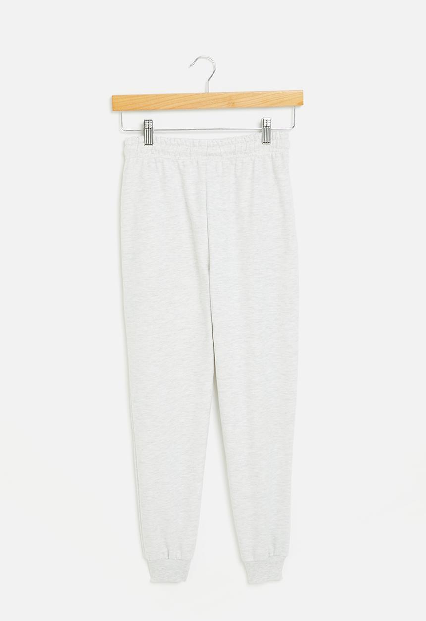 Superbalist - Girls basic jogger  - ice melange