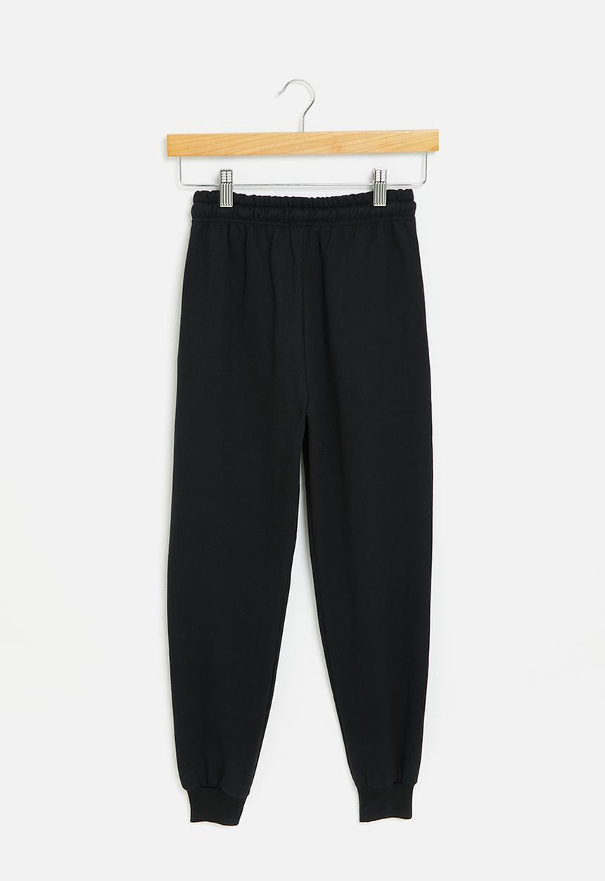 Superbalist - Girls basic jogger  - black
