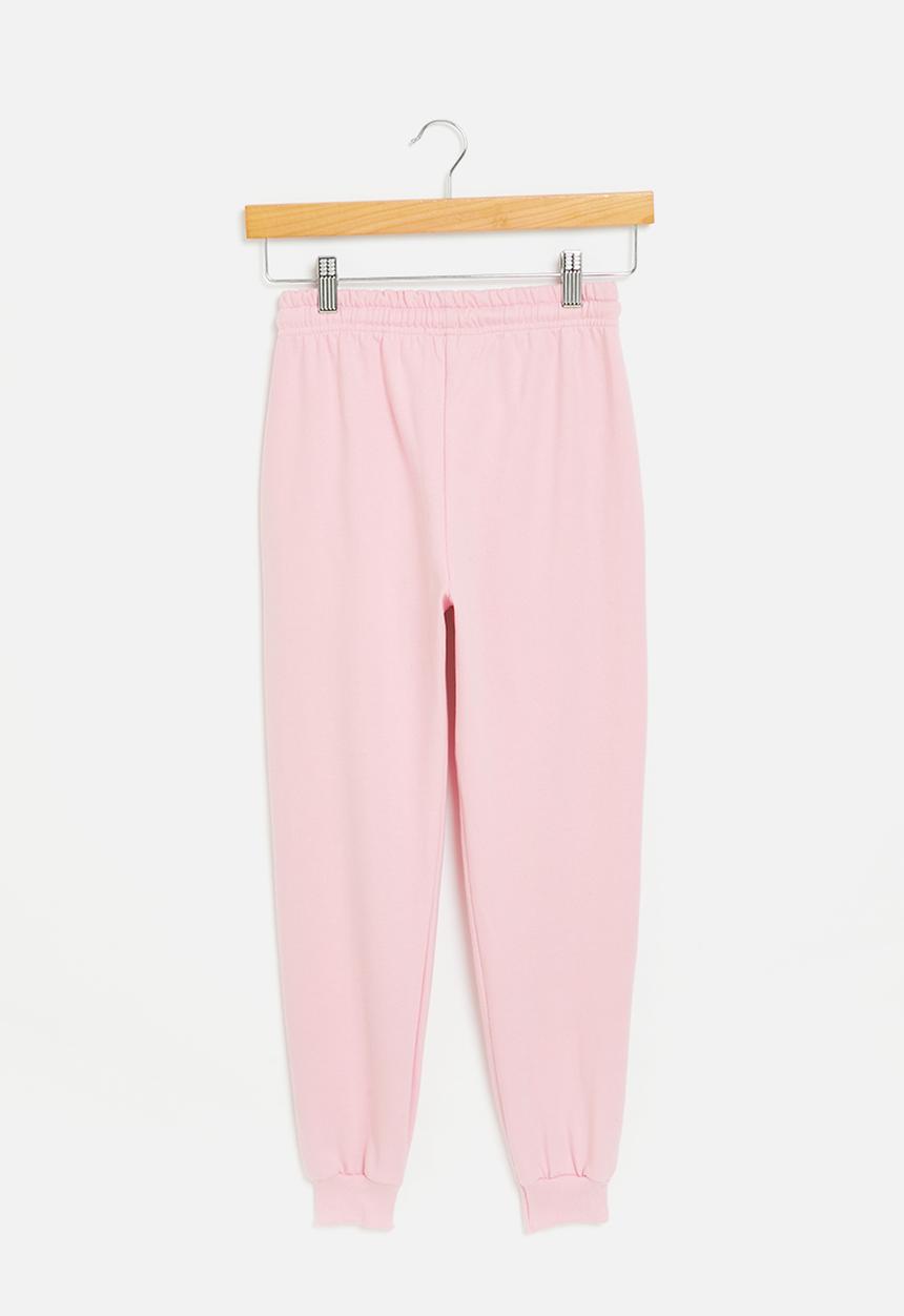 Superbalist - Older girls basic jogger  - pink