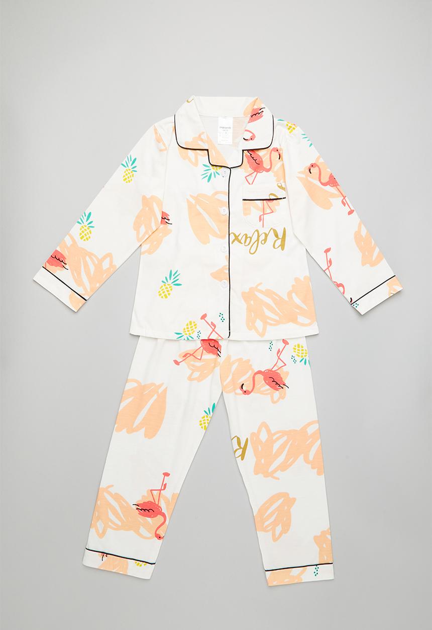 Pop Candy - Girls printed pj set - multi