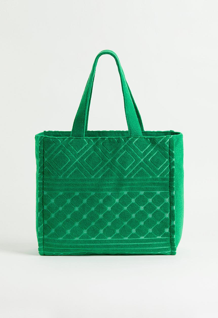 H&M - Terry shopper - green