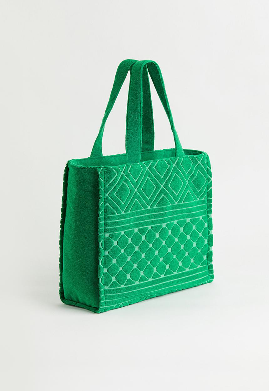 H&M - Terry shopper - green