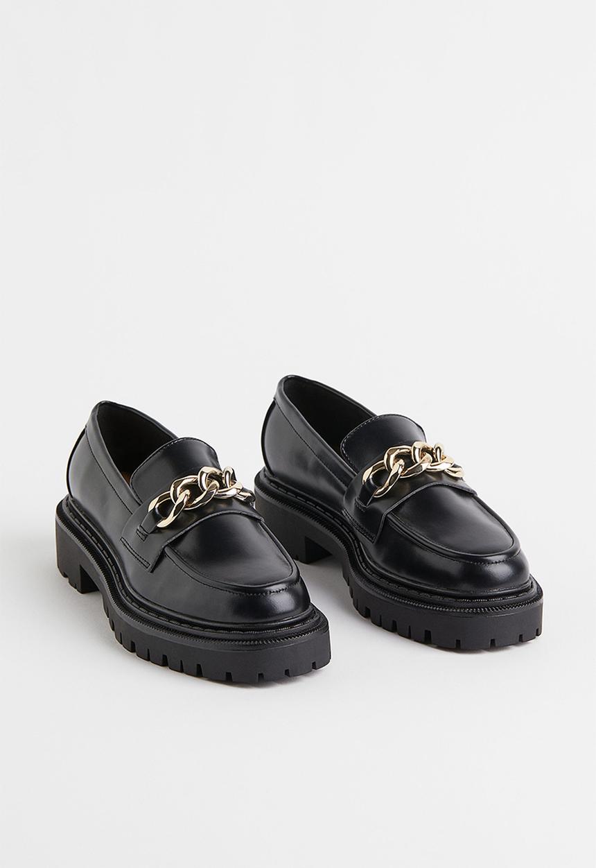 H&M - Chunky loafers - black