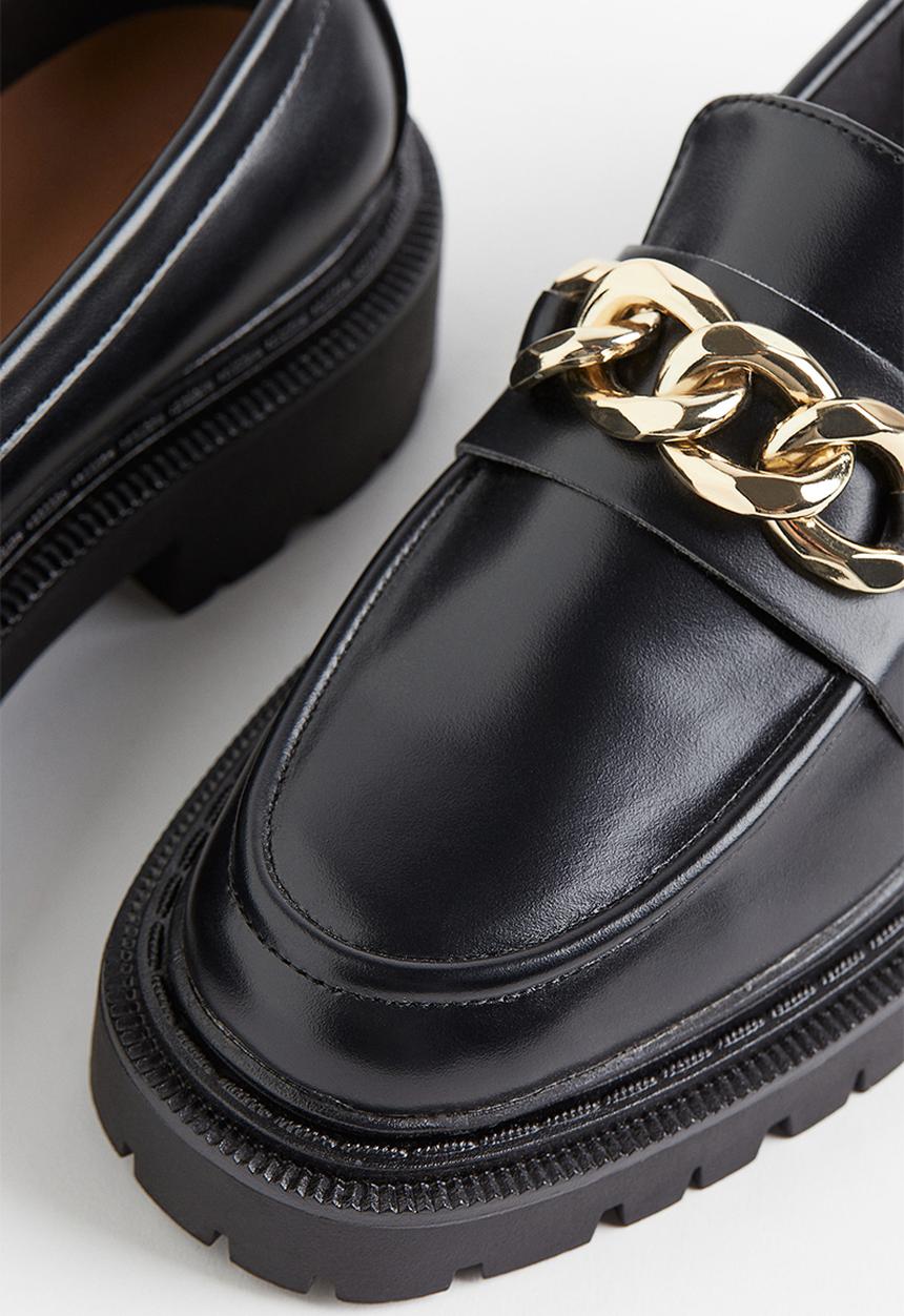 H&M - Chunky loafers - black