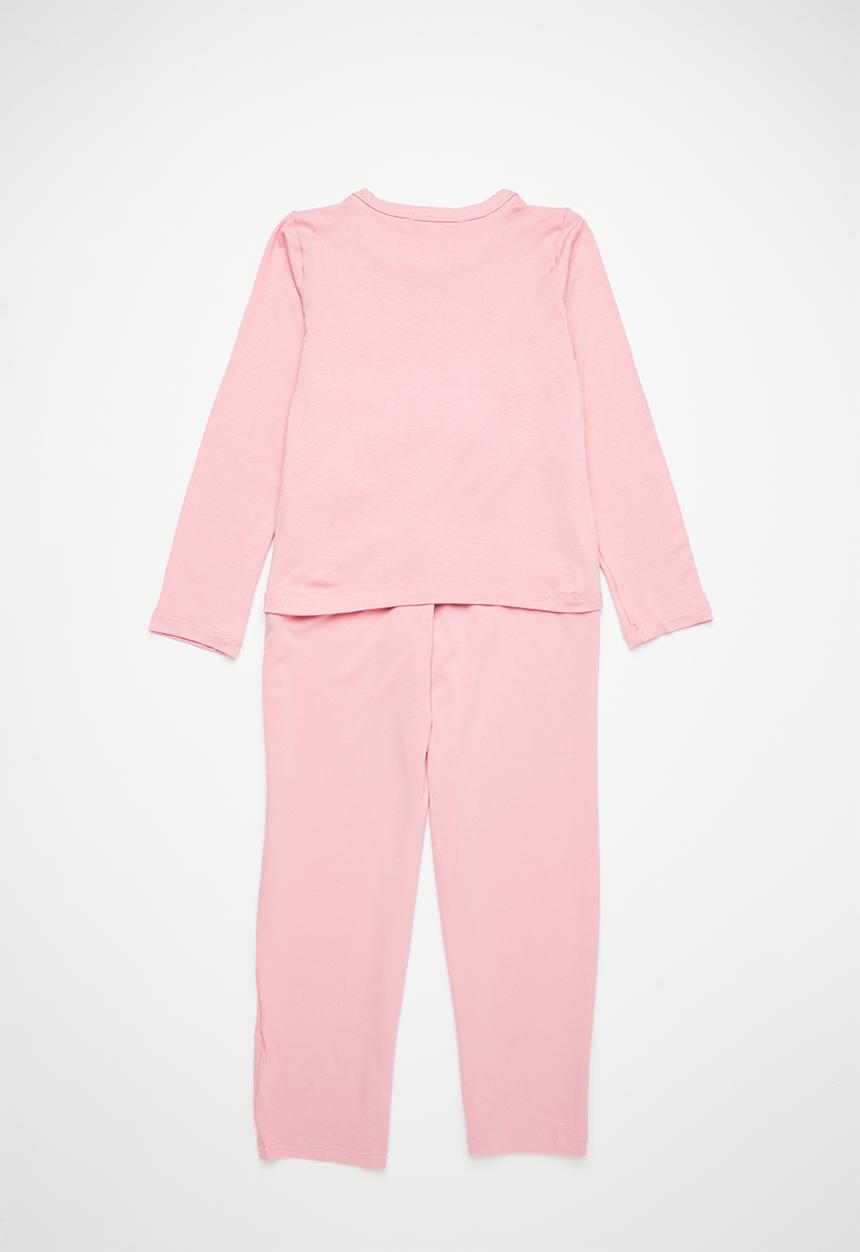 Superbalist - Luxurious pj set - pink