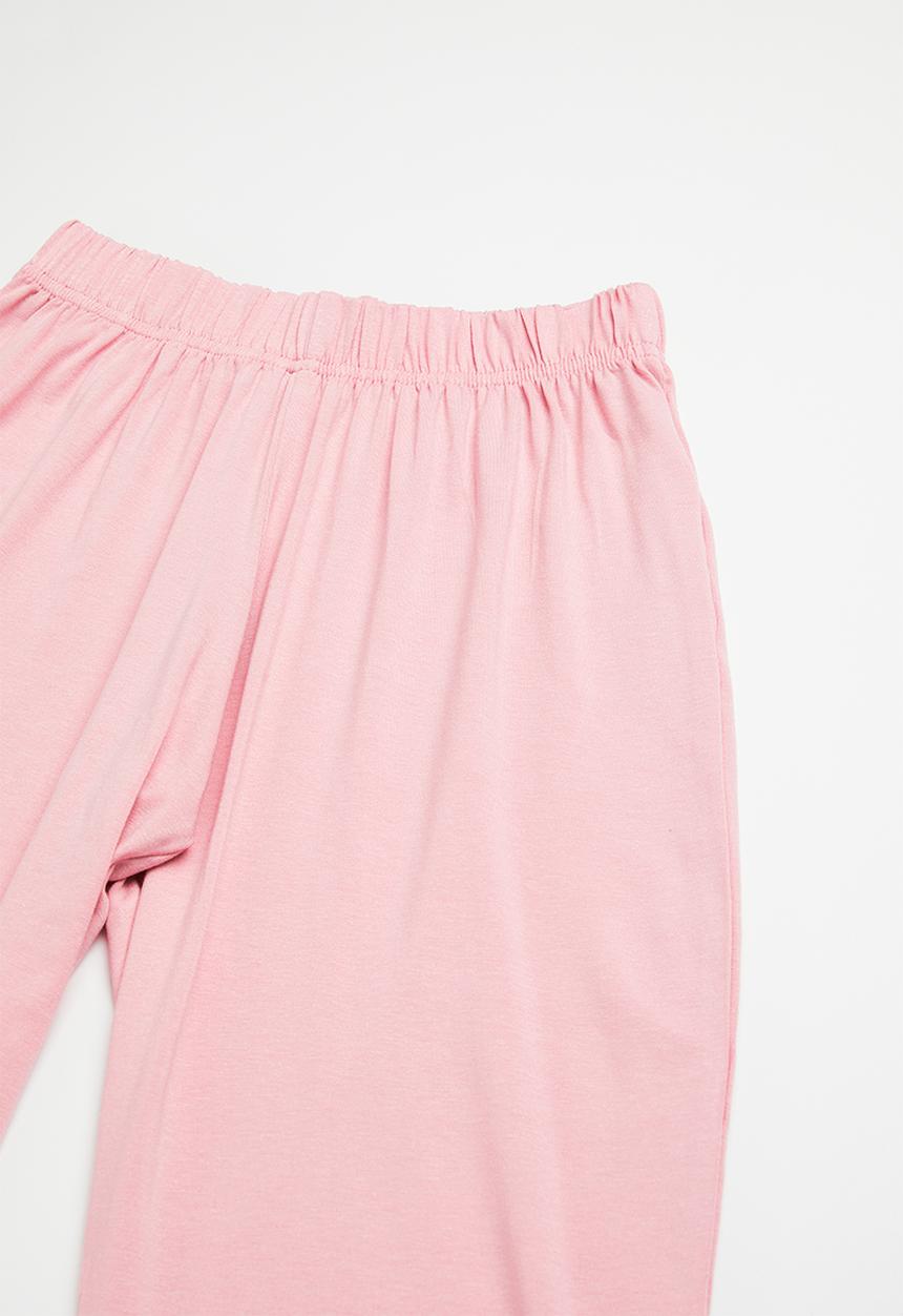 Superbalist - Luxurious pj set - pink