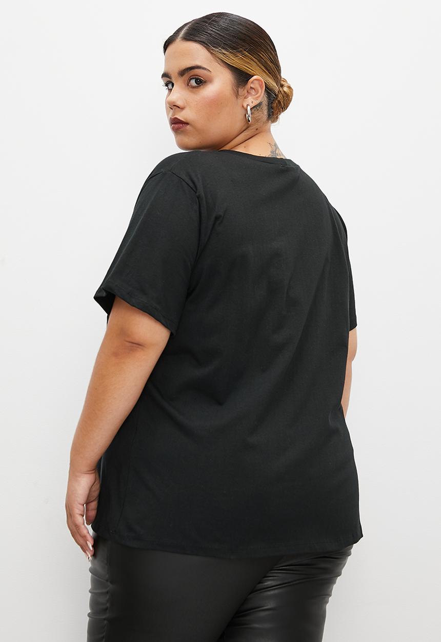 Superbalist - Relaxed graphic tee - black