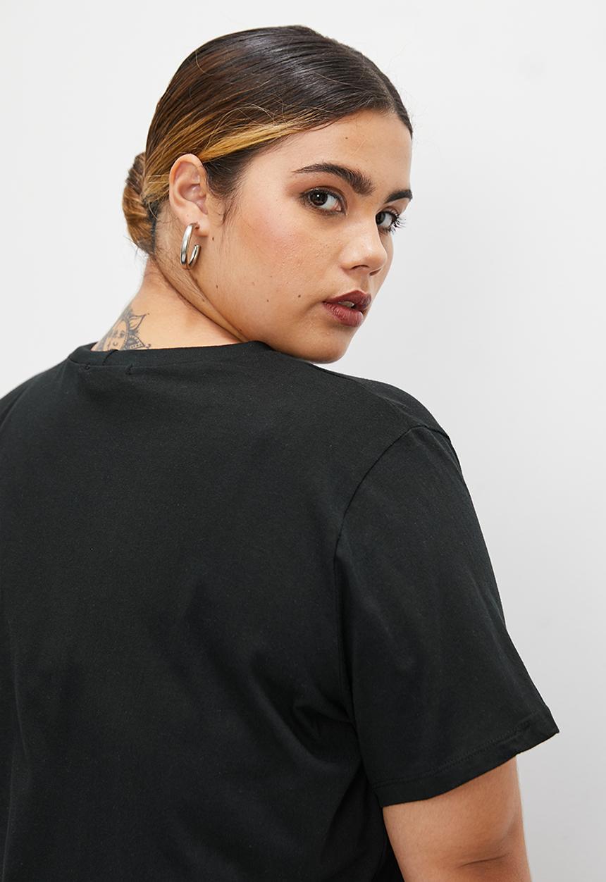 Superbalist - Relaxed graphic tee - black