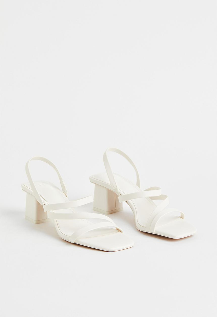 H&M - Sandals - white
