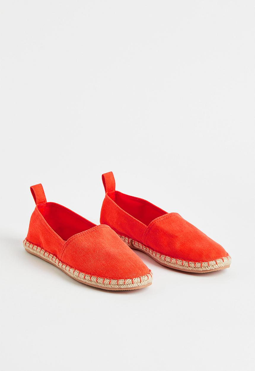 H&M - Cotton espadrilles - bright red
