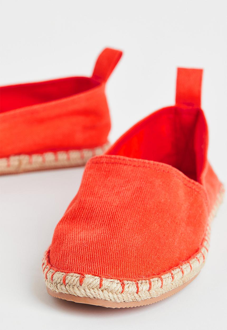 H&M - Cotton espadrilles - bright red