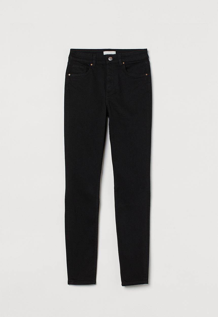 H&M - Skinny regular jeans - black