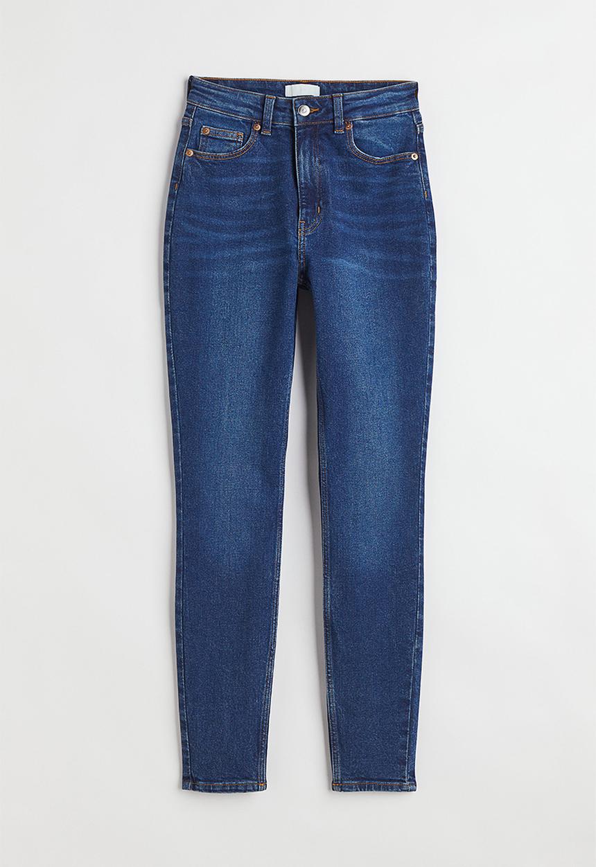 H&M - Skinny high jeans - denim blue 