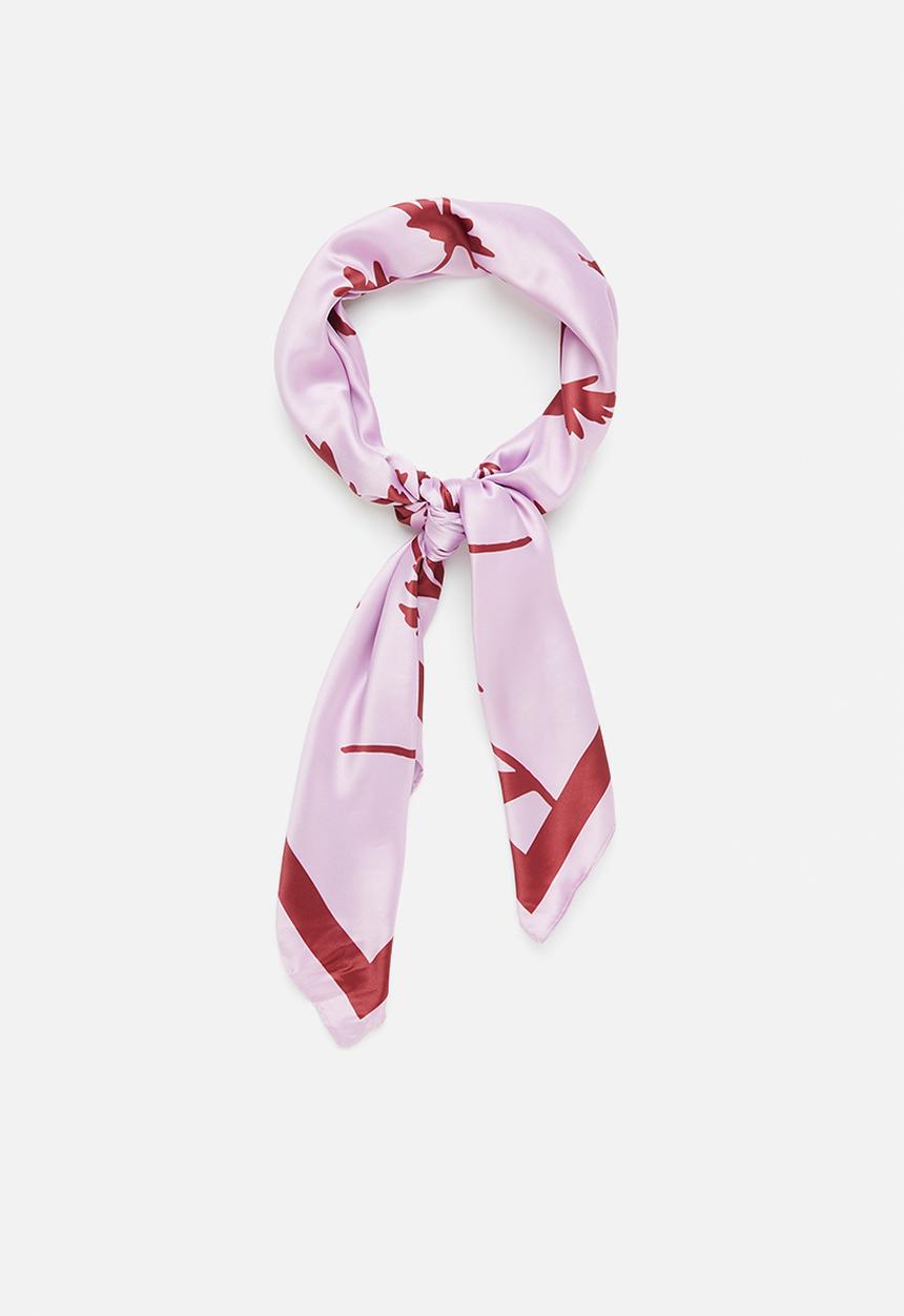 Cotton On - Versatile scarf- pink red floral