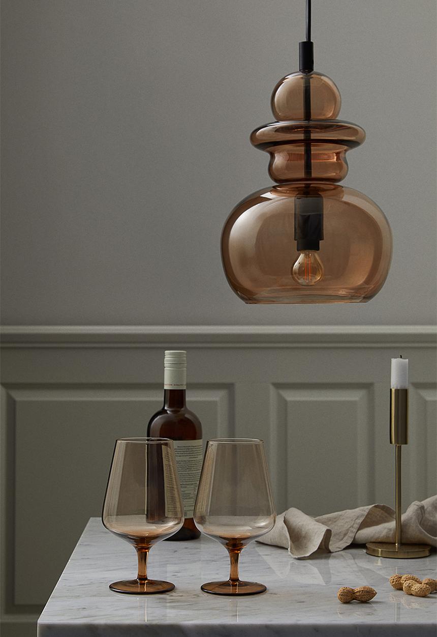 H&M - Beer glass - beige