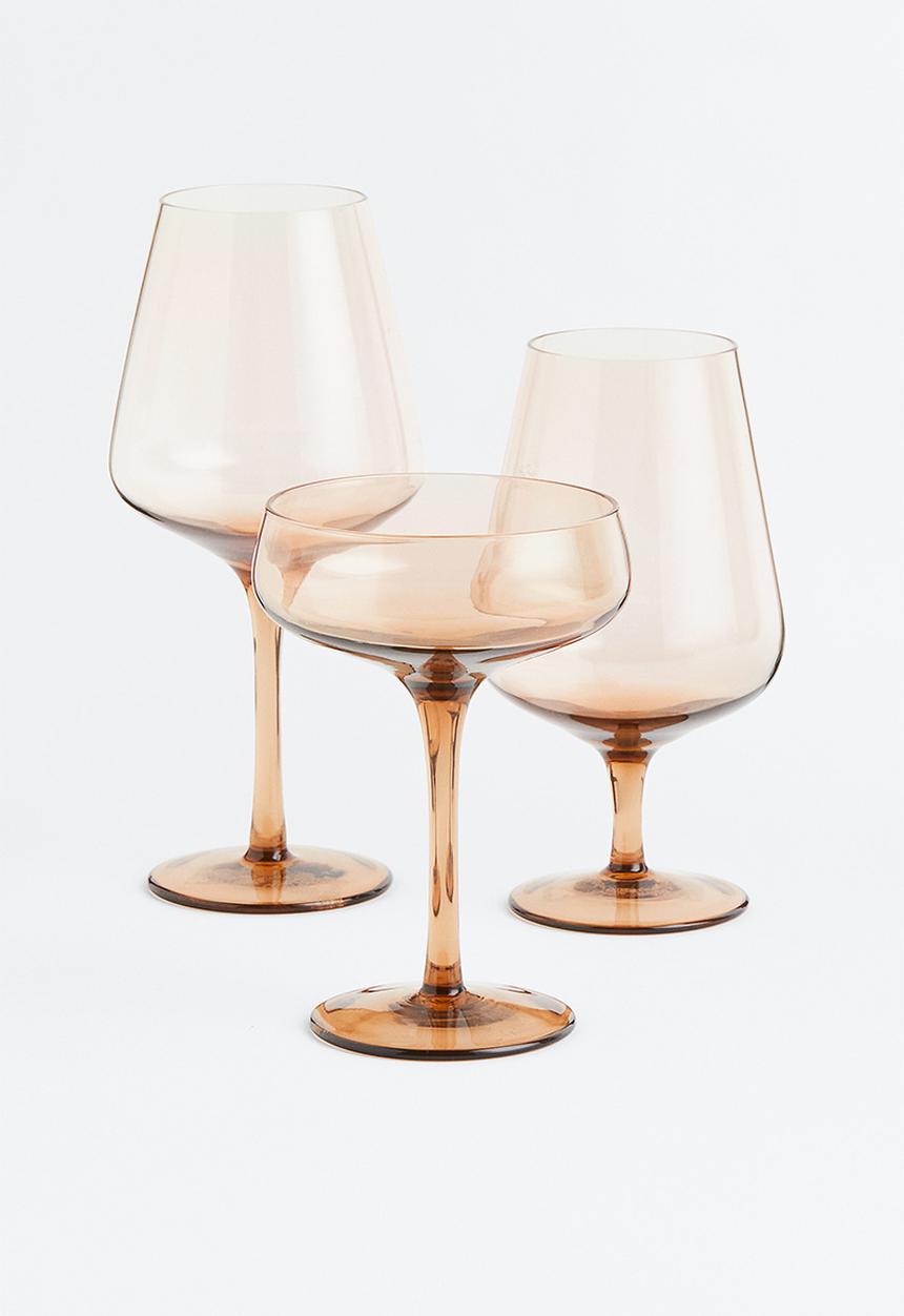 H&M - Beer glass - beige