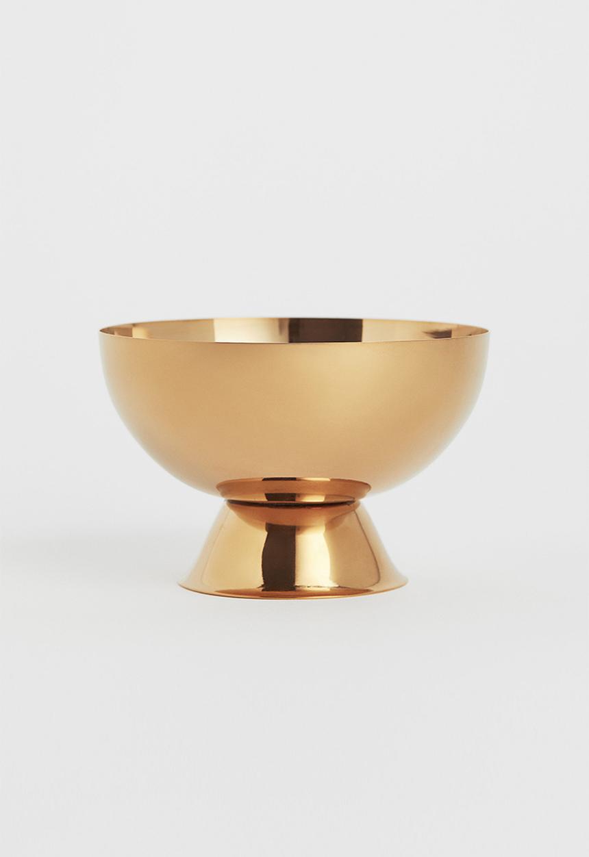 H&M - Small stainless steel bowl - gold