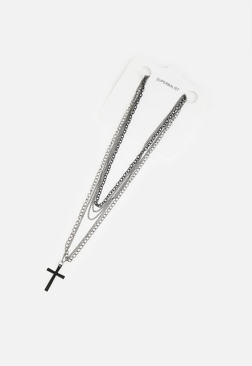 Superbalist - Sean necklace set - silver