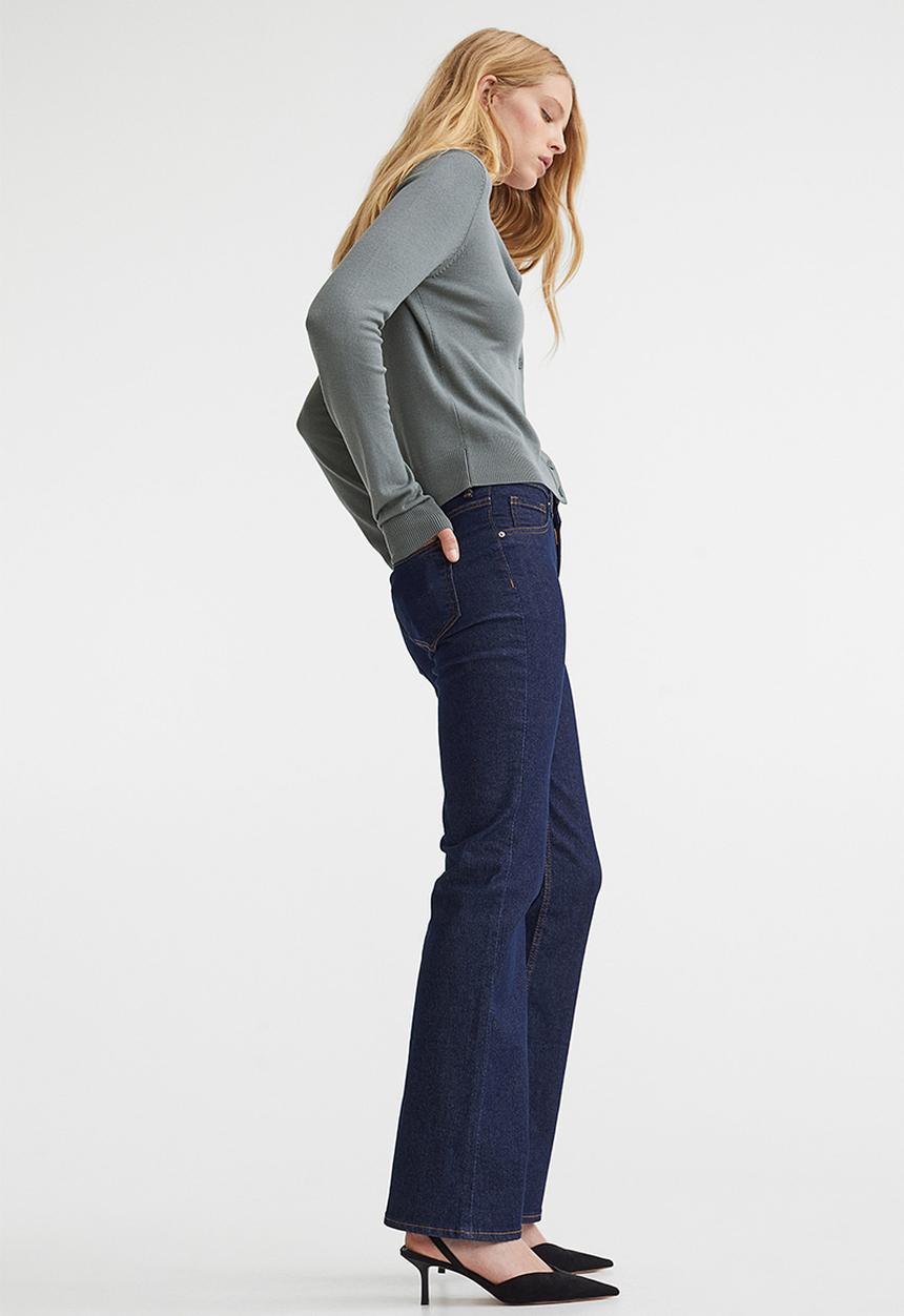 H&M - Fine-knit cardigan - dark green