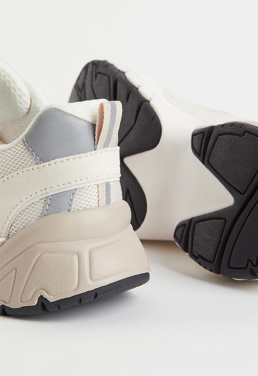 H&M - Chunky trainers - light beige
