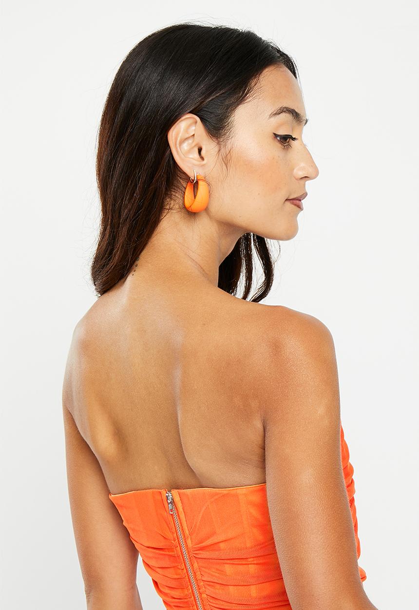 dailyfriday - Mesh corset - orange