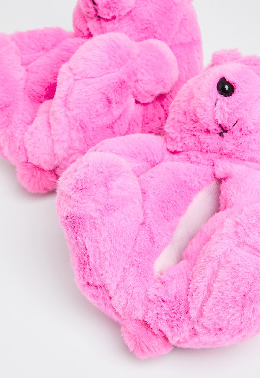 Public Desire - Moxy bear slipper - pink