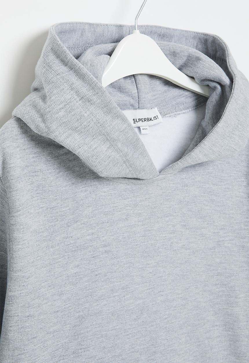 Superbalist - Girls basic hoodie - ice melange