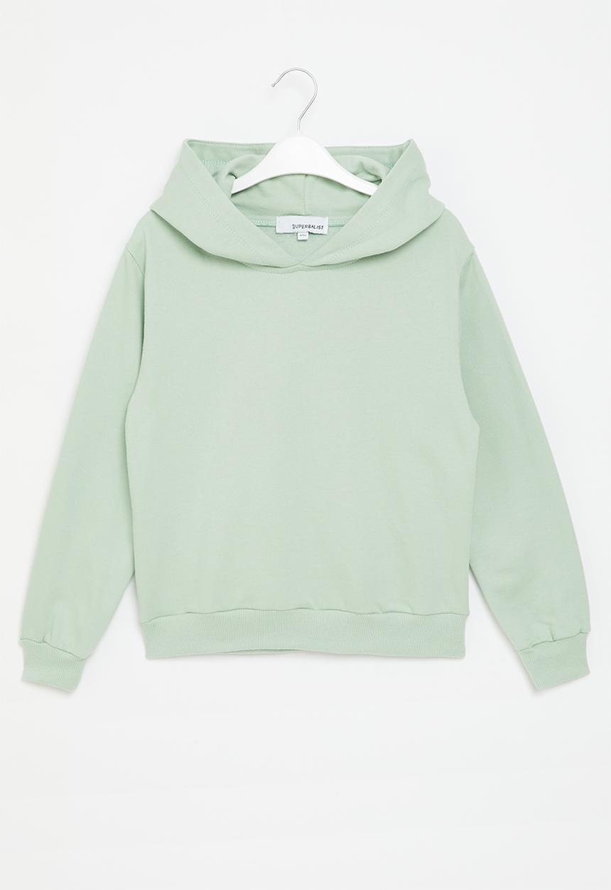 Superbalist - Girls basic hoodie - sage