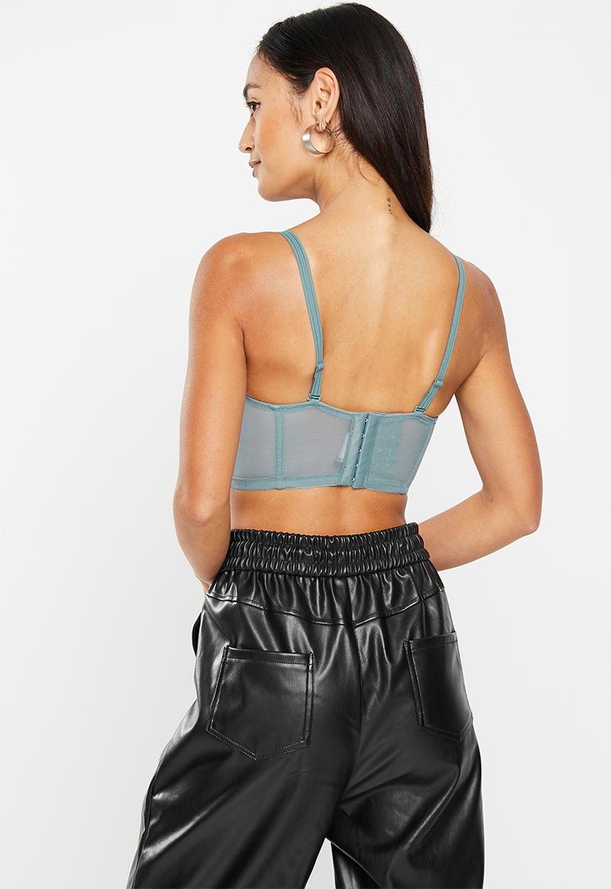 dailyfriday - Panelled bralette - light blue