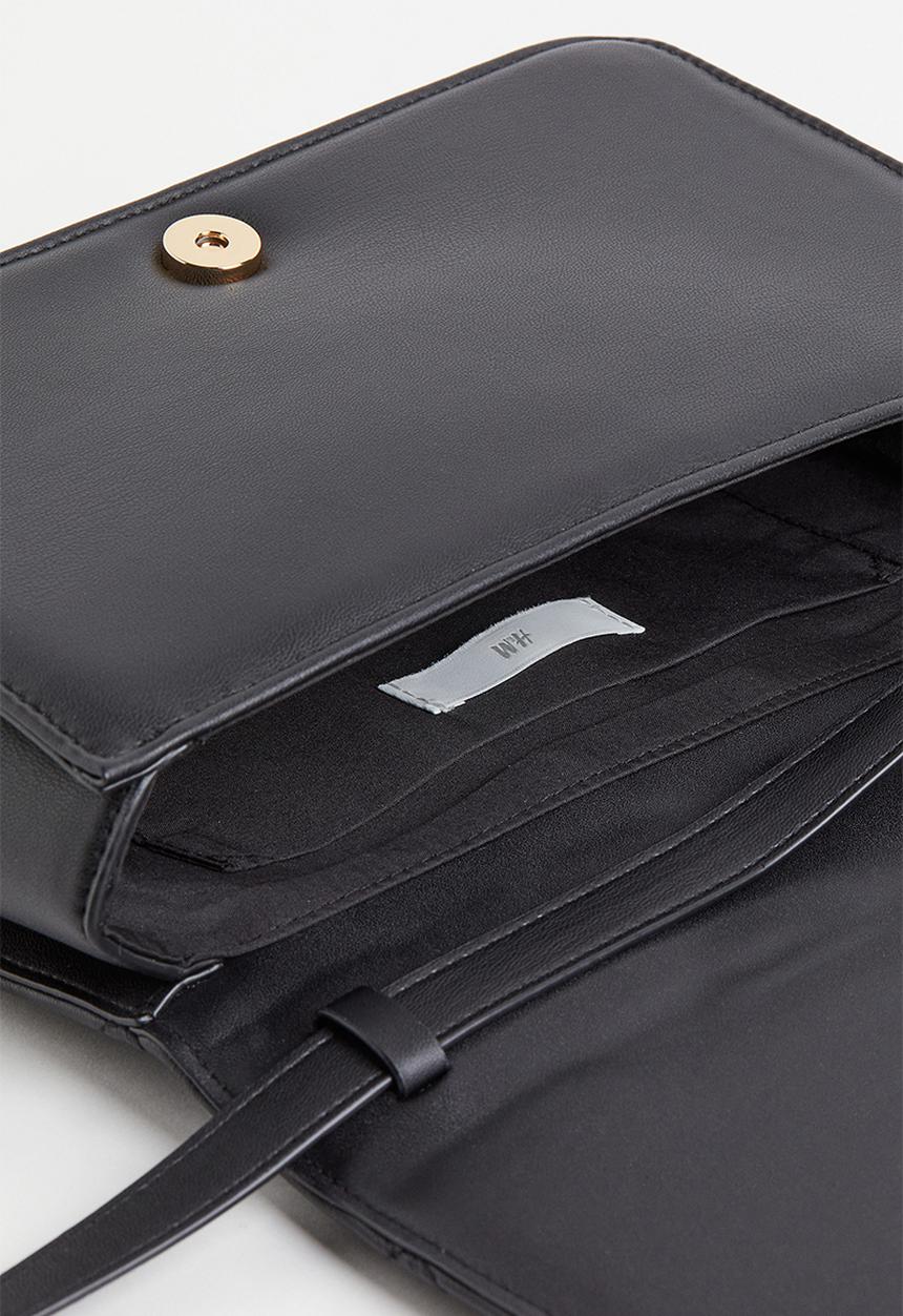 H&M - Quilted shoulder bag - black