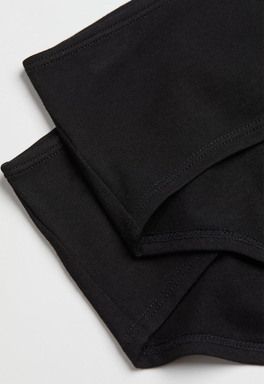H&M - H&M+ 7 pack hipster briefs - black