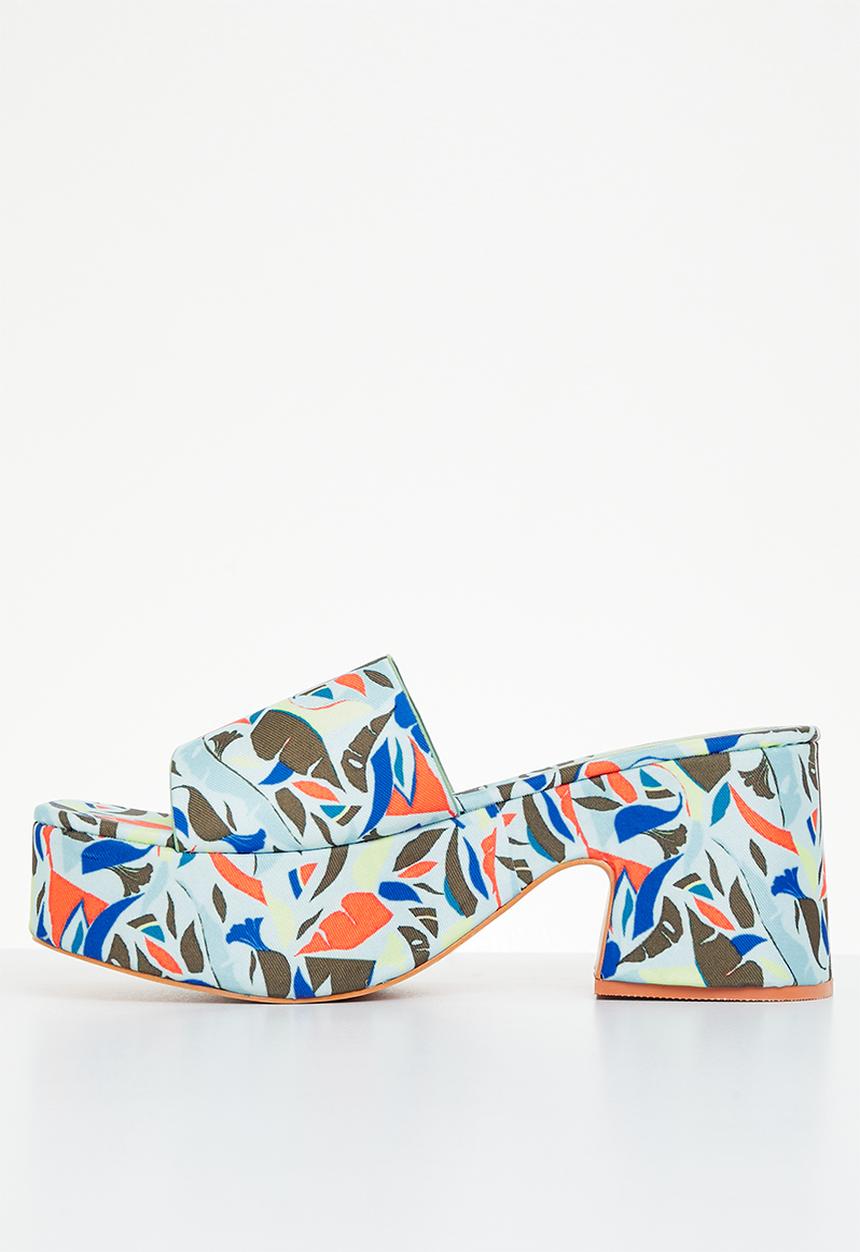 Superbalist - Farah block mule - multi blue