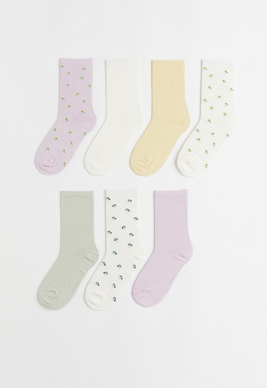 H&M - 7 Pack socks - multi