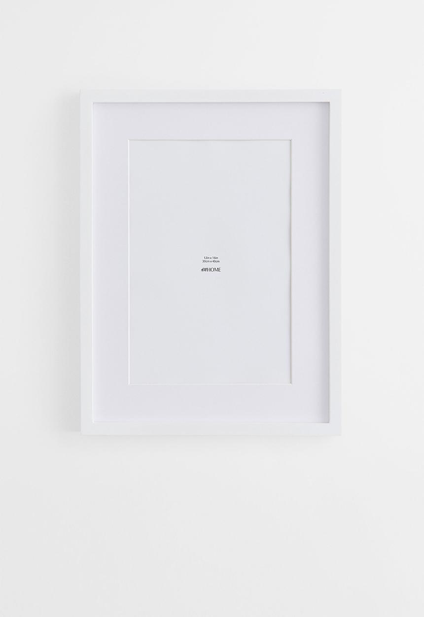H&M - Wooden frame - white